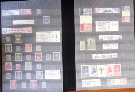 1900-2000, Collection de France en 14 classeurs, avec