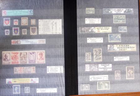 1900-2000, Collection de France en 14 classeurs, avec
