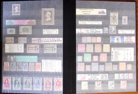 1900-2000, Collection de France en 14 classeurs, avec
