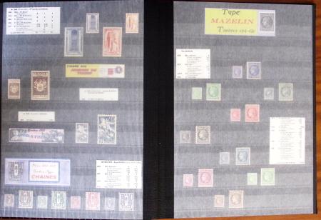 1900-2000, Collection de France en 14 classeurs, avec