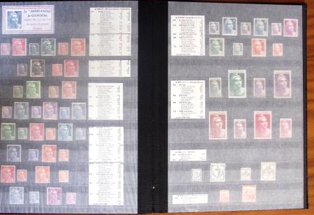 1900-2000, Collection de France en 14 classeurs, avec