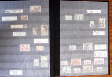 1900-2000, Collection de France en 14 classeurs, avec