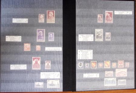 1900-2000, Collection de France en 14 classeurs, avec
