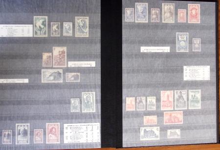 1900-2000, Collection de France en 14 classeurs, avec
