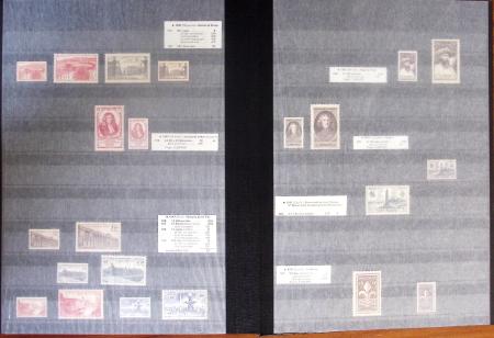 1900-2000, Collection de France en 14 classeurs, avec