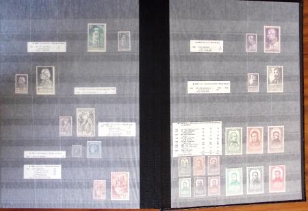 1900-2000, Collection de France en 14 classeurs, avec