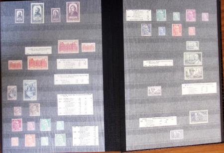 1900-2000, Collection de France en 14 classeurs, avec