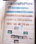 1849-1979, Important stock de timbres en 8 classeurs