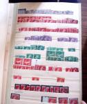 1849-1979, Important stock de timbres en 8 classeurs