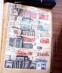 1849-1979, Important stock de timbres en 8 classeurs