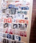 1849-1979, Important stock de timbres en 8 classeurs