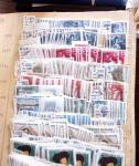 1849-1979, Important stock de timbres en 8 classeurs