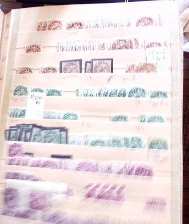 1849-1979, Important stock de timbres en 8 classeurs