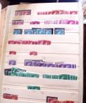 1849-1979, Important stock de timbres en 8 classeurs