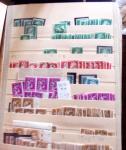 1849-1979, Important stock de timbres en 8 classeurs