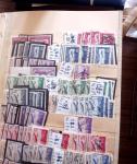 1849-1979, Important stock de timbres en 8 classeurs