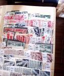 1849-1979, Important stock de timbres en 8 classeurs