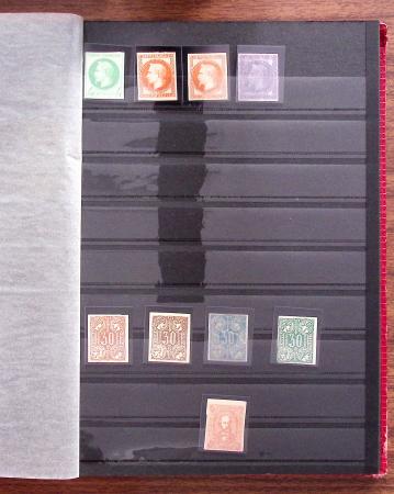 1850-1872, Collection classique d'essais de couleurs,