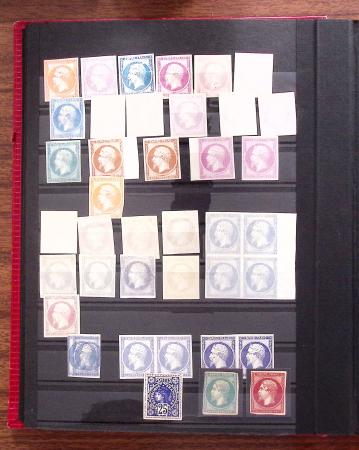 1850-1872, Collection classique d'essais de couleurs,