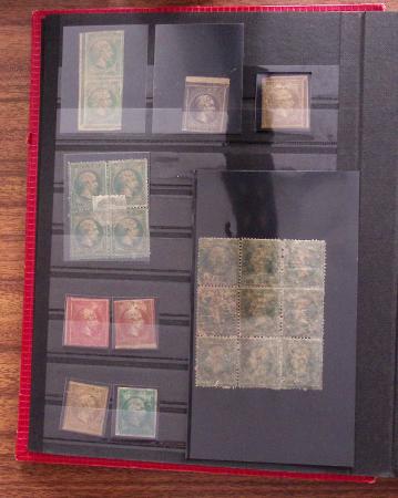 1850-1872, Collection classique d'essais de couleurs,