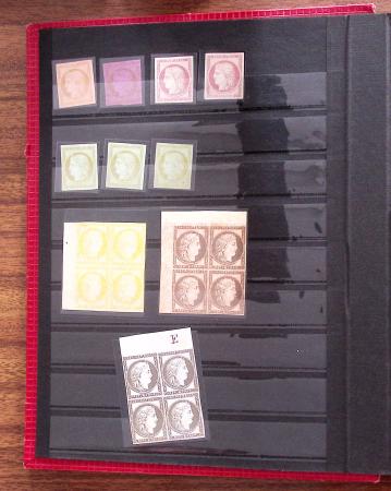 1850-1872, Collection classique d'essais de couleurs,