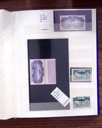 1883-1964, Lot de France en 4 albums et 1 petit classeurs