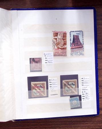 1883-1964, Lot de France en 4 albums et 1 petit classeurs