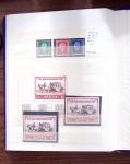 1883-1964, Lot de France en 4 albums et 1 petit classeurs
