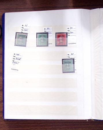 1883-1964, Lot de France en 4 albums et 1 petit classeurs