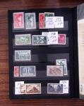 1883-1964, Lot de France en 4 albums et 1 petit classeurs