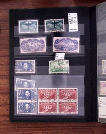 1883-1964, Lot de France en 4 albums et 1 petit classeurs