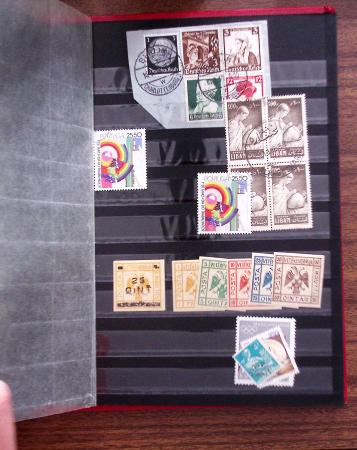 1883-1964, Lot de France en 4 albums et 1 petit classeurs