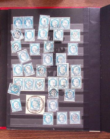 1883-1964, Lot de France en 4 albums et 1 petit classeurs