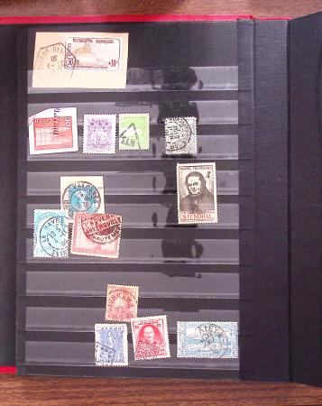 1883-1964, Lot de France en 4 albums et 1 petit classeurs