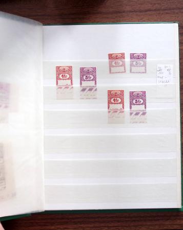 1883-1964, Lot de France en 4 albums et 1 petit classeurs