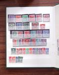 1883-1964, Lot de France en 4 albums et 1 petit classeurs