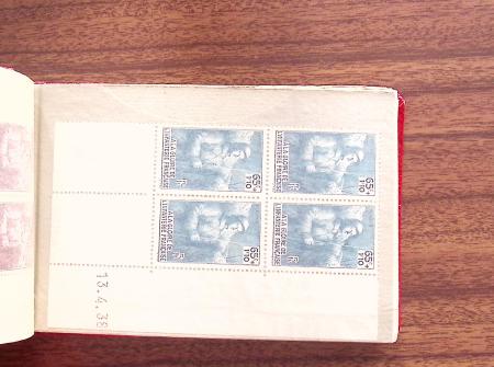1883-1964, Lot de France en 4 albums et 1 petit classeurs