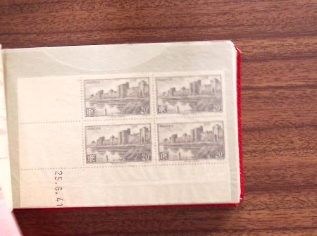 1883-1964, Lot de France en 4 albums et 1 petit classeurs