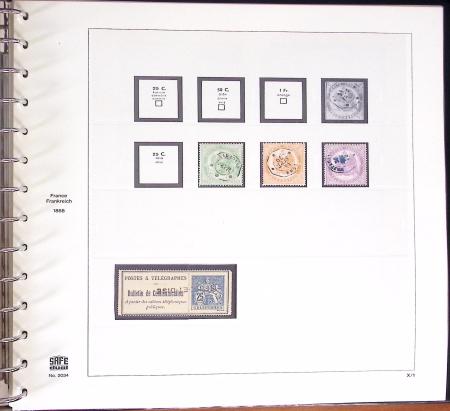 1852-2005, une collection de FRANCE en 11 albums Safe