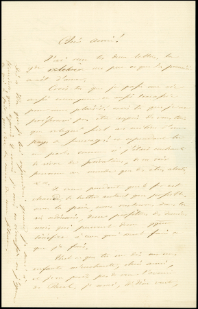 ARMEE D'ORIENT 1854-1856, Groupe de 10 documents dont
