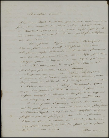 ARMEE D'ORIENT 1854-1856, Groupe de 10 documents dont