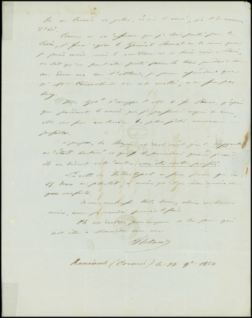 ARMEE D'ORIENT 1854-1856, Groupe de 10 documents dont