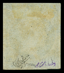 N°15 25c bleu, neuf *, TB. Signé A.Brun, Calves (Yv.