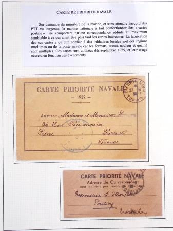 DEUXIEME GUERRE MONDIALE Album Safe bleu contenant
