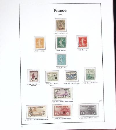 1849-2005, Collection de France en 9 albums, obl. au