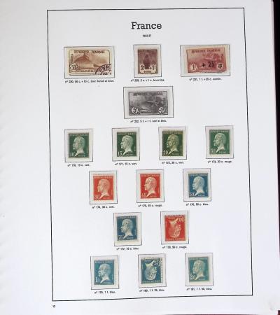 1849-2005, Collection de France en 9 albums, obl. au