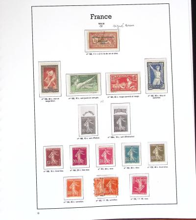 1849-2005, Collection de France en 9 albums, obl. au