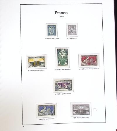 1849-2005, Collection de France en 9 albums, obl. au