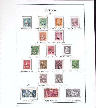 1849-2005, Collection de France en 9 albums, obl. au