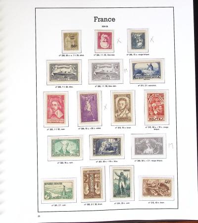 1849-2005, Collection de France en 9 albums, obl. au
